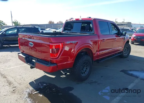 2022 Ford F-150 Xlt из США, поврежденный, VIN 1FTFW1ED5NFA50892